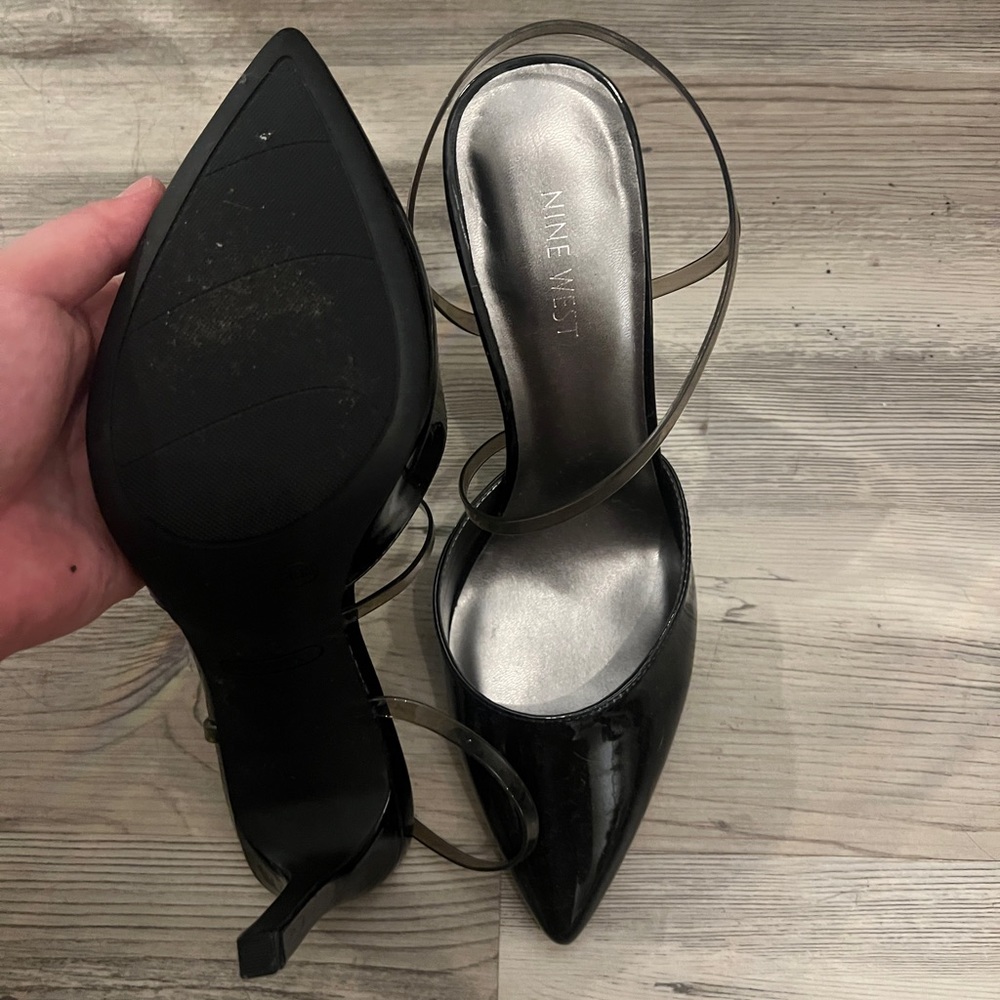 Nine West black heels